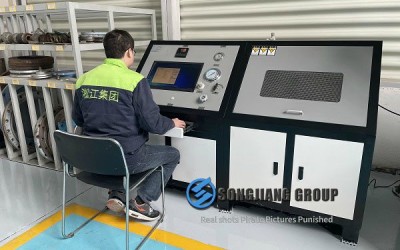On 14.02.2022, DN80 PN16 Rubber Expansion Bellow has made breakthroughs in pressure blasting testing thanks to its technological progress From Rubber Expansion Bellow manufacturer Shanghai Songjiang Group