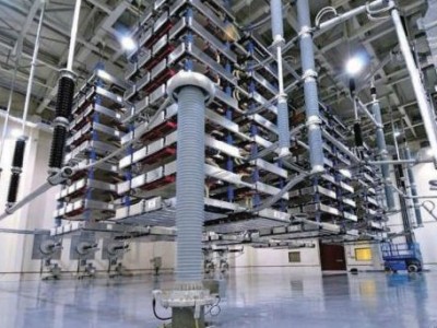 SUS304 flange expansion bellow is used for the converter valve in the converter station