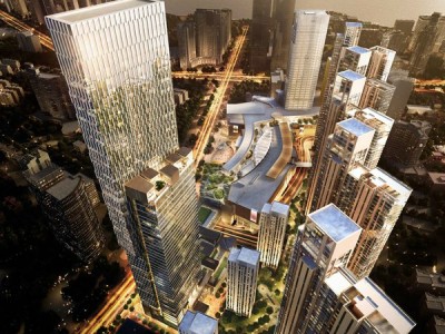 Introduction to the Qingdao CR Center Yuetfu Project equipped with metal expansion joints